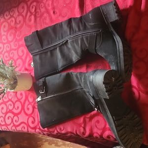Tall Black Riding Boots